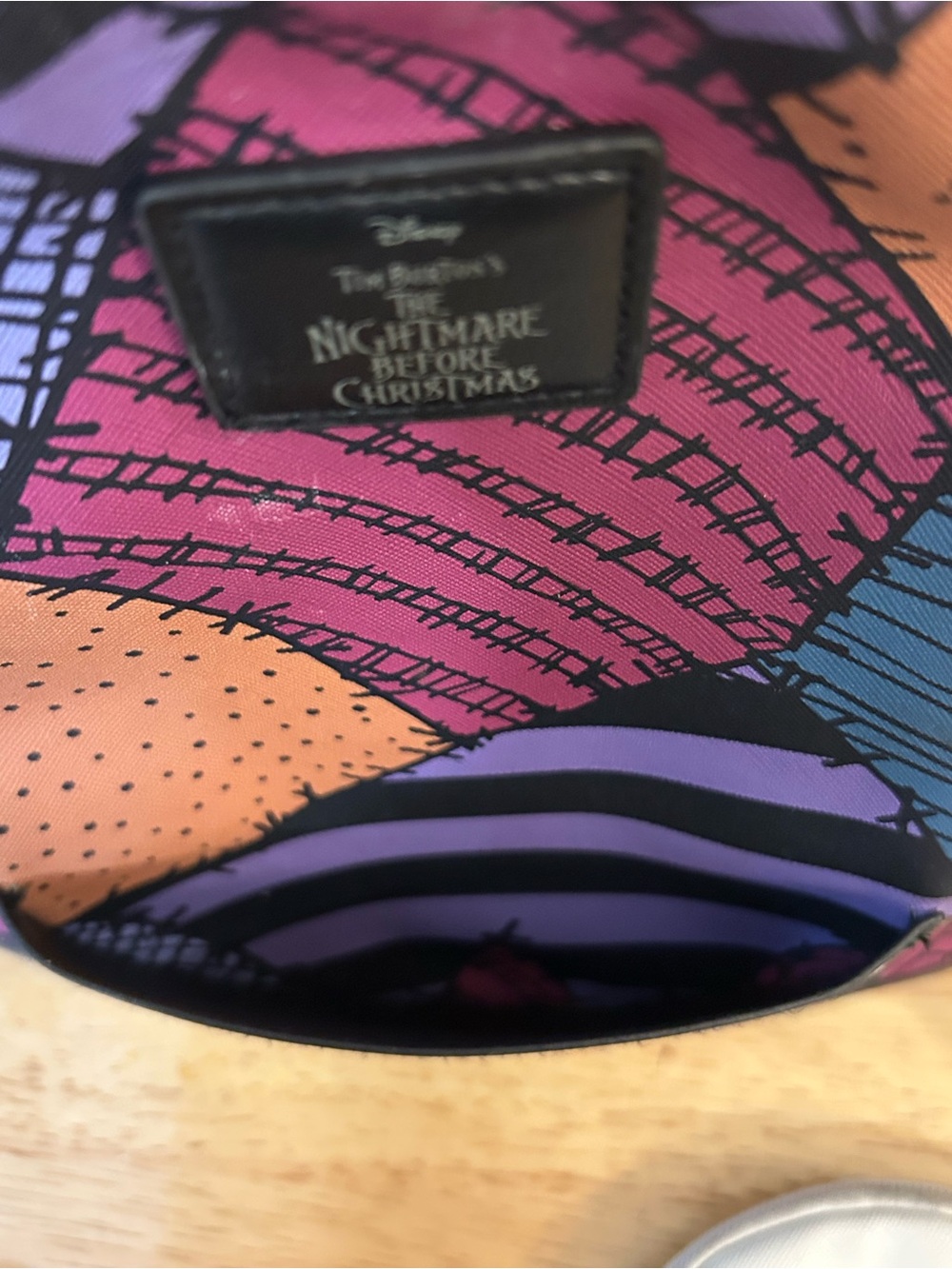 Disney The Nightmare Before Christmas Women's Graphic Backpack Matching Wallet - Picture 6 of 15